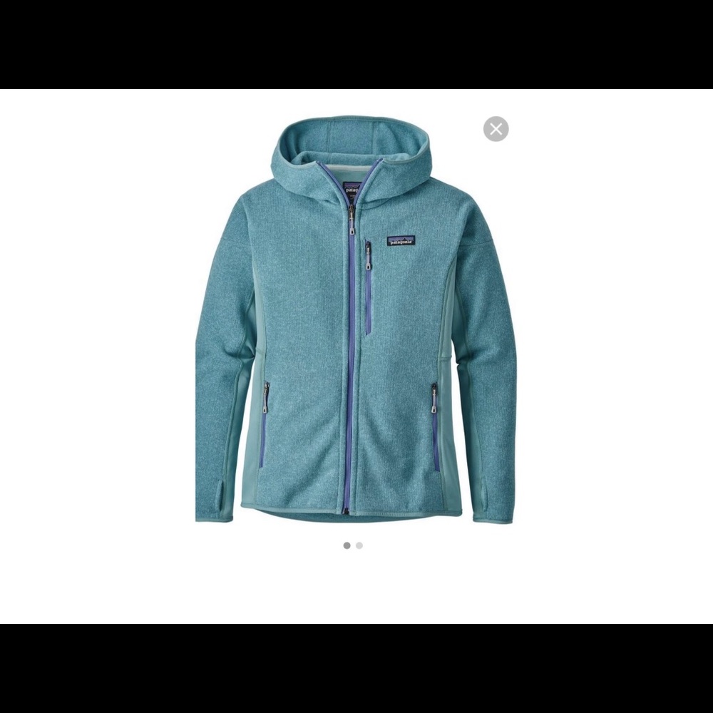 Patagonia Dam Blue Performance BetterSweater Hoody